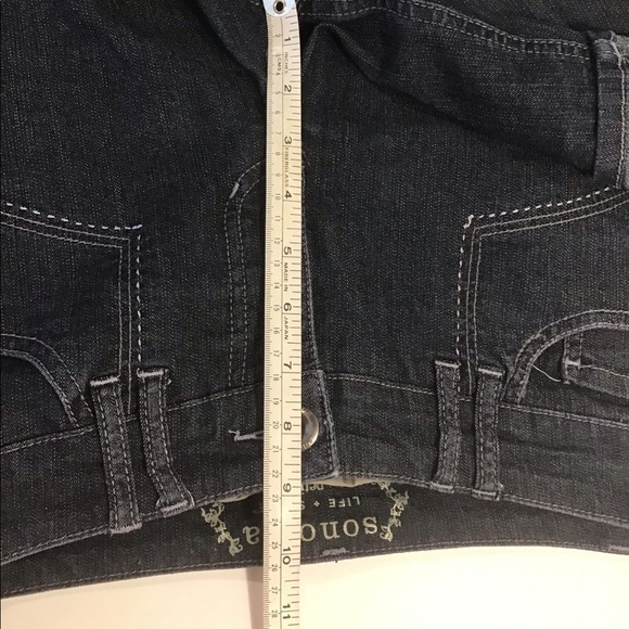 Sanoma Blue Denim Bermuda Shorts Modern Fit - Picture 6 of 6